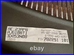 Vintage Herman Miller Aeron Chair Wine Pellicle, Size B