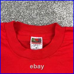 Vintage Herman Miller Shirt Mens Large Red Furniture Chair Aeron Company Logo