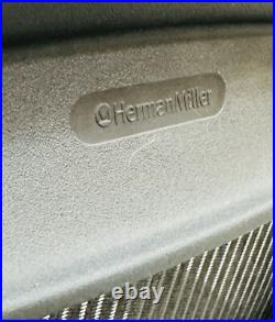 Vintage Herman Miller Stainless Steel Aeron Swivel Office Desk Chair C2